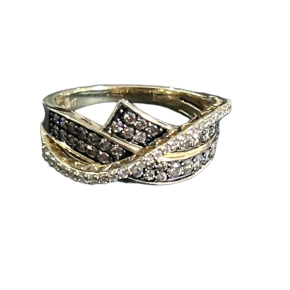 NWOT Le Vian Diamond Ring 5/8 ct tw 14K Honey Gold - Picture 5 of 6